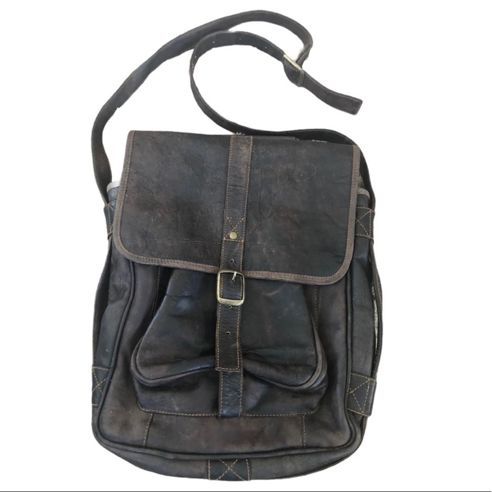 Hobo International Distressed Leather Backpack